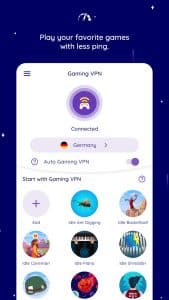 Gaming VPN MOD APK (Latest + VIP) Free For Online Games 1