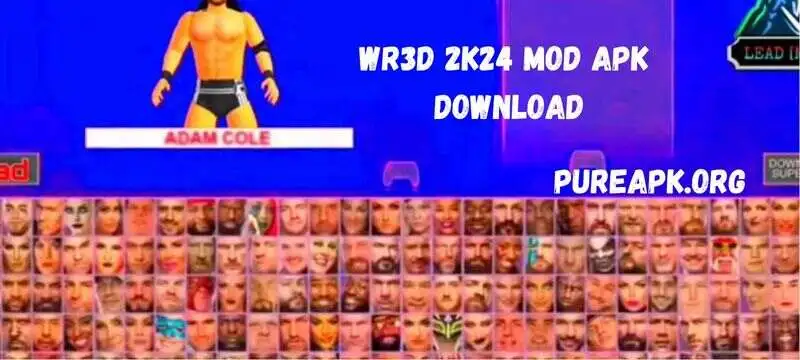 Wrestling Revolution 3d 2K24 MOD APK