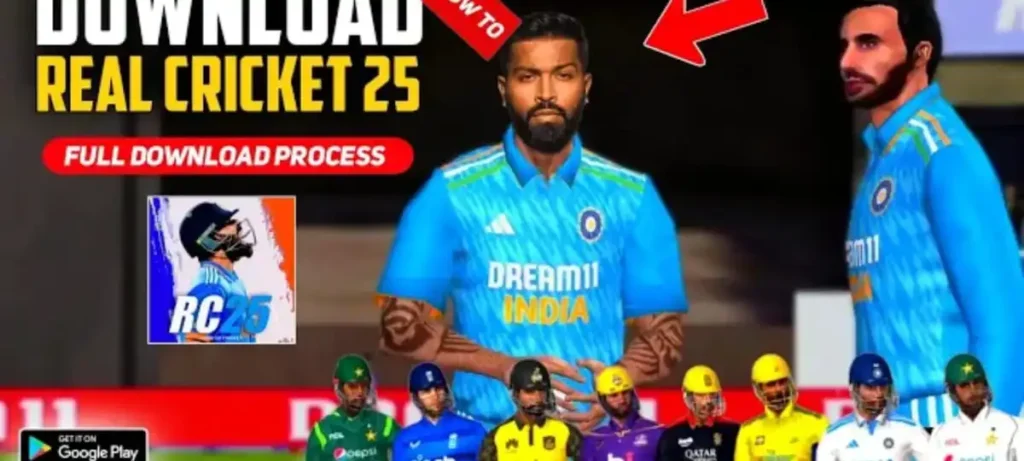 Real Cricket 25 Mod APK Unlocked Everything