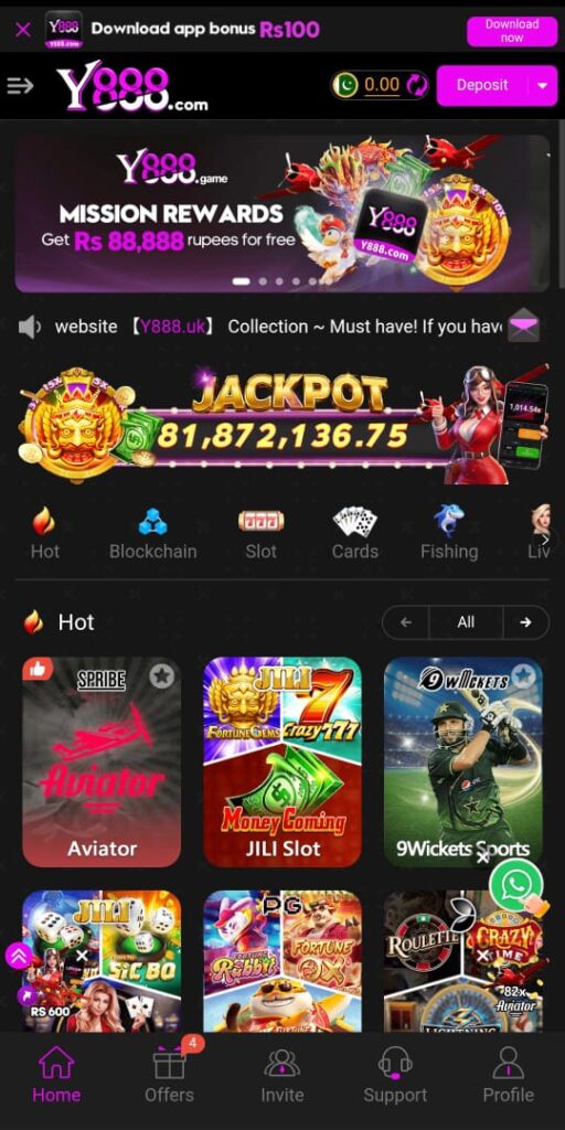 Y888 game Download