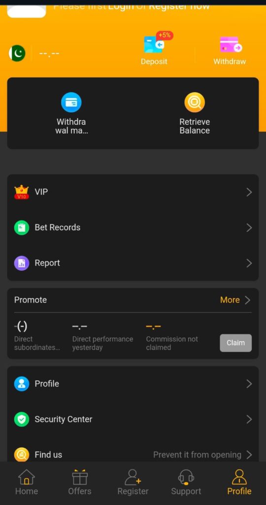 Game Profile